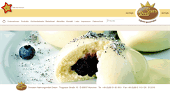 Desktop Screenshot of dreistern-food.de