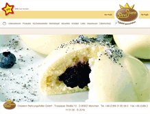 Tablet Screenshot of dreistern-food.de